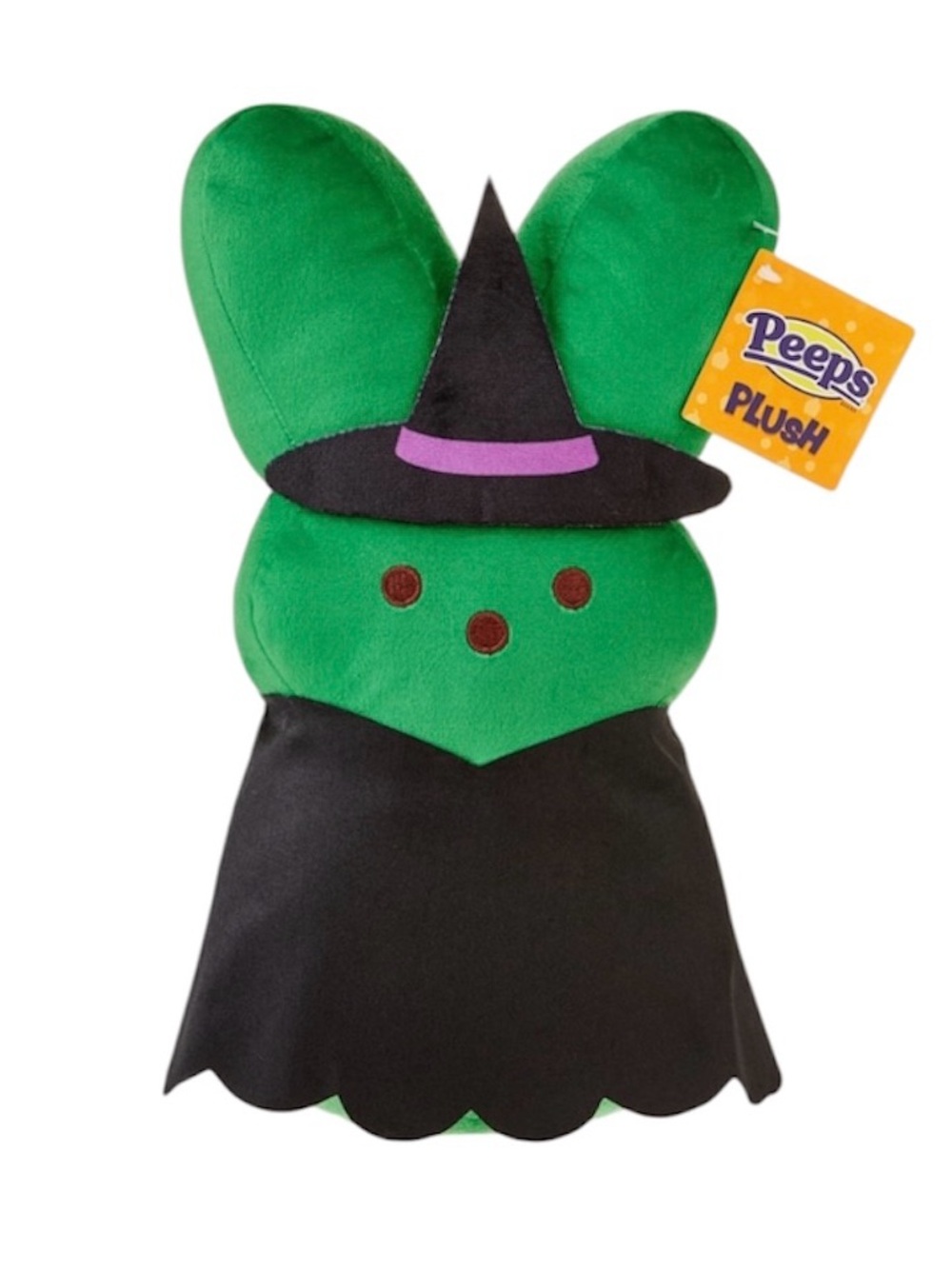 Peeps Plush Witch Halloween Stuffed Animal Toy - NWT